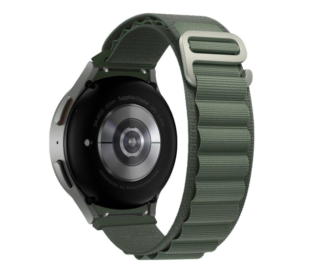 TECH-PROTECT Nylon Pro do Galaxy Watch 4 / 5 / 5 Pro / 6 / 7 / FE green - 1093770 - zdjęcie 3